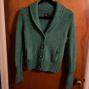 Vintage Y2K American Eagle Cardigan with Pockets